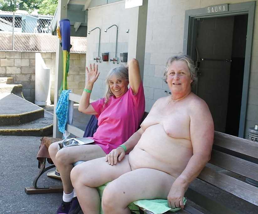 Fat and chubby grannies