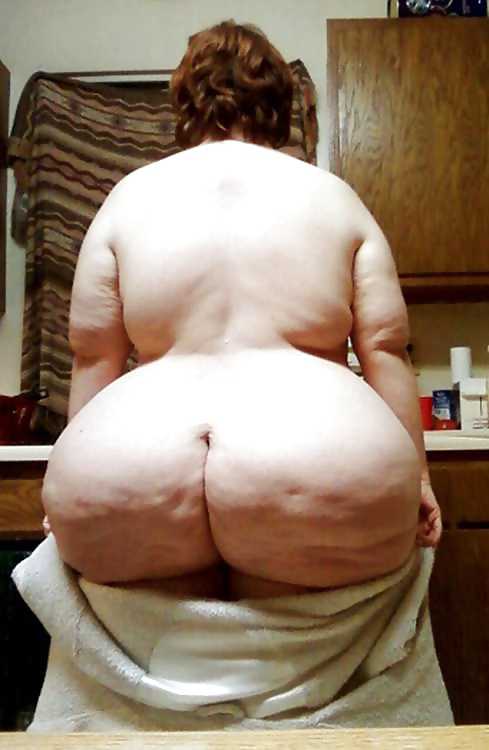 white huge mega ssbbw ass bent over