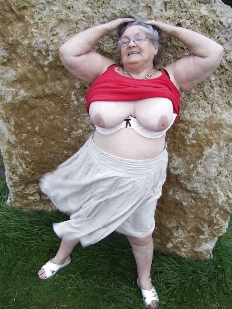 All I want for CHRISTMAS is a ... FAT & HAIRY GRANNY!