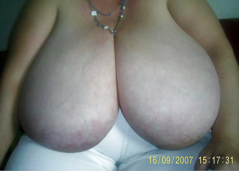 Huge natural saggy tits 2